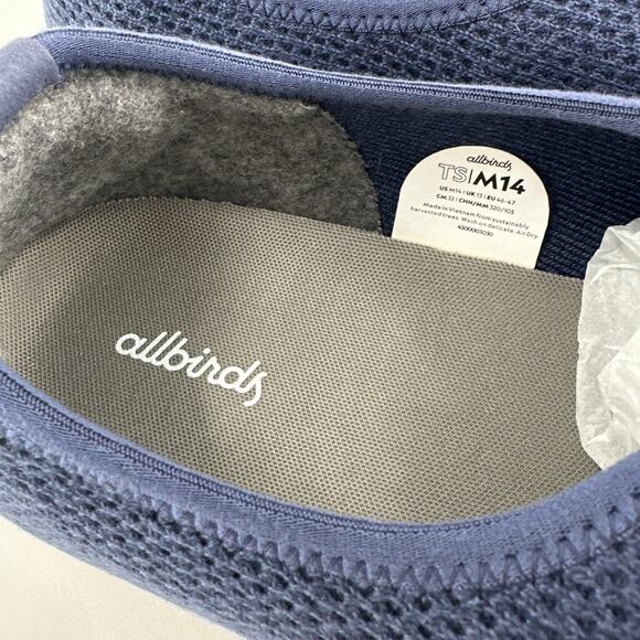 Allbirds Men's Hazy Indigo Tree Skippers Everyday Sneakers Size 14 - Picture 9 of 13